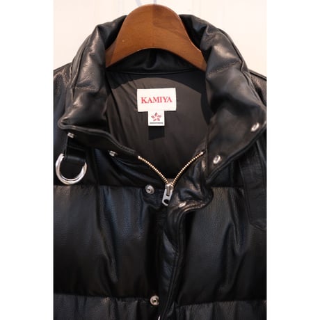 【予約デポジット】KAMIYA : BD Exclusive Leather Down Jacket