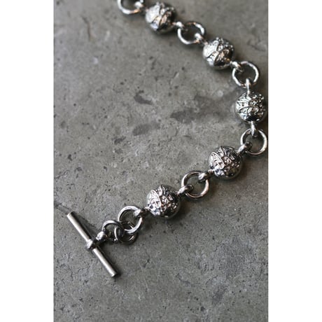 KAMIYA : "KMY" BALL CHAIN BRACELET