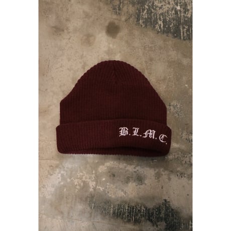 B.L.M.C : KNIT CAP