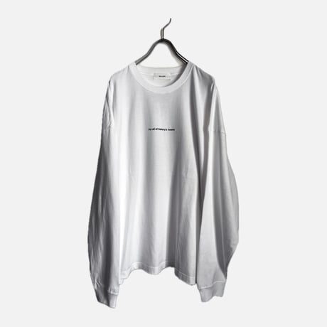 WELLDER : Crew Neck Long Sleeve T-shirt