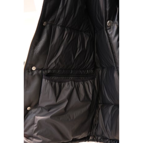【予約デポジット】KAMIYA : BD Exclusive Leather Down Jacket