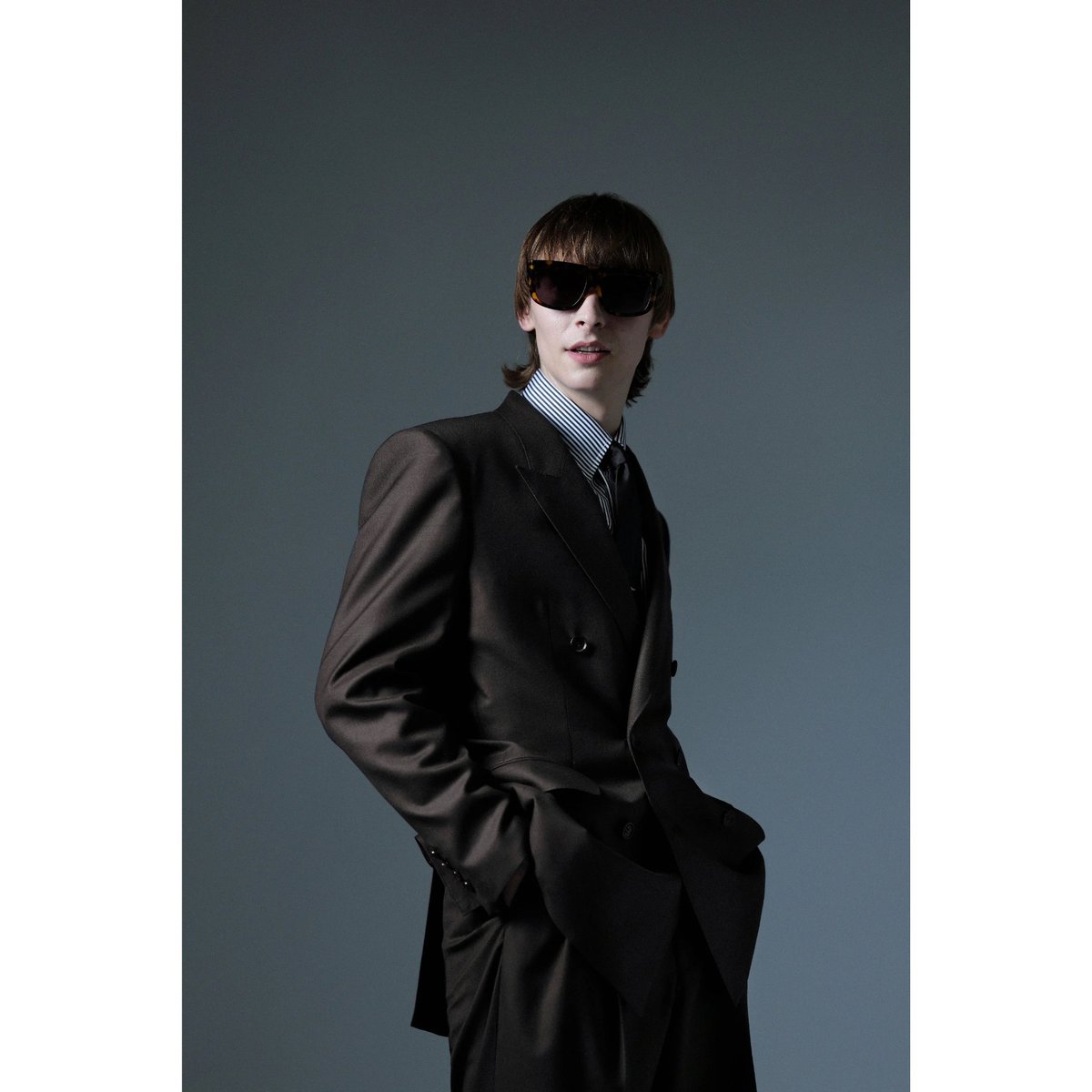 JOHN LAWRENCE SULLIVAN スタジャン ブラウン/ブラック 大人気】JOHN LAWRENCE SULLIVAN スタジャン 40 JOHN LAWRENCE