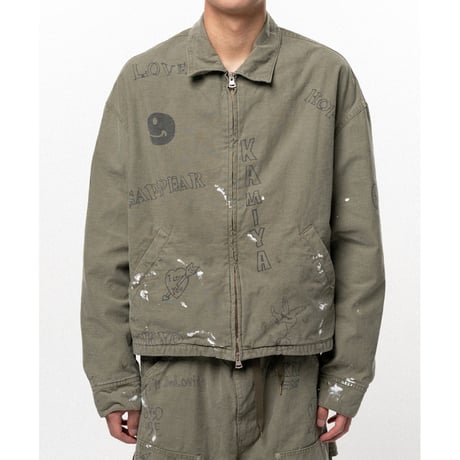 KAMIYA : Graffiti Work Jacket