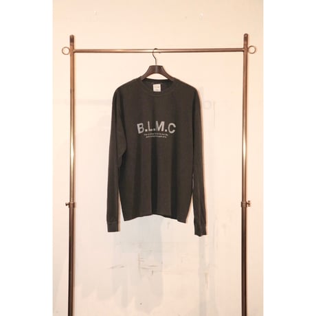 S.i.m : B.L.M.C LONG SLEEVE T-SHIRT