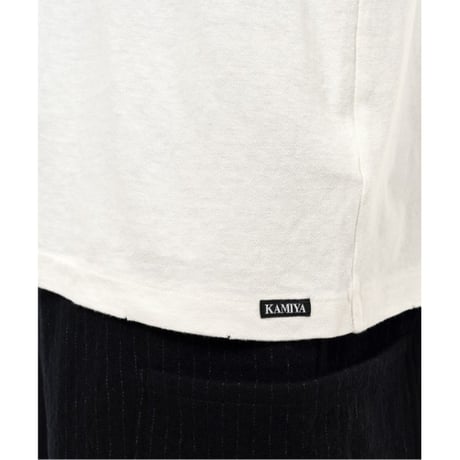 KAMIYA : "Messenger Pigeon” Distressed T-shirt