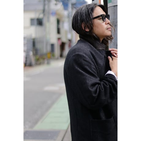The Letters : SACK JACKET -WOOL LINEN TWEED-