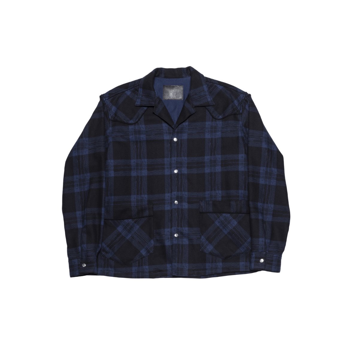 The Letters Western Pajama Shirt ジャケット The Letters:WESTERN PAJAMA SHIRT -CHECK COTTON