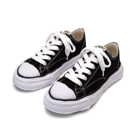 Maison MIHARA YASUHIRO: "PETERSON23" OG Sole Canvas Low-top Sneaker