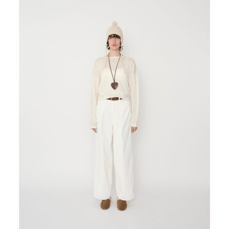 JOHN MASON SMITH / JANE SMITH : 8W COTTON CORDUROY TUCK 5 POCKET PANTS