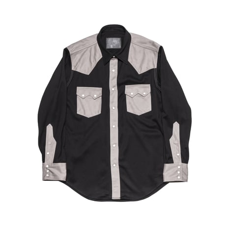 The Letters : WESTERN SHIRT -RAYON GABARDINE-