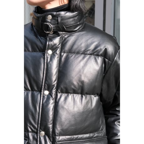 【予約デポジット】KAMIYA : BD Exclusive Leather Down Jacket