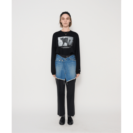 JOHN MASON SMITH / JANE SMITH : NICOLA KLOOSTERMAN NINE LIVES L/S T-SHIRT