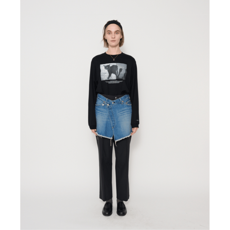 トップス JANE SMITH nicola kloosterman nine lives NICOLA KLOOSTERMAN NINE LIVES L/S T-SHIRT – JOHN MASON SMITH