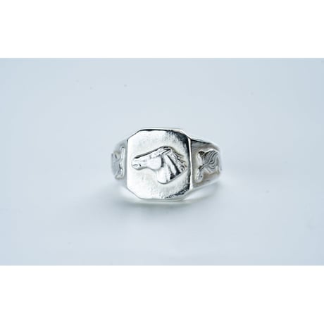 wakan silver smith シグネットリング R-032 オーバルシグネットリング | WAKAN SILVER SMITH online store