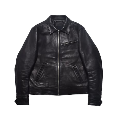 MINEDENIM : Leather Zipup JKT