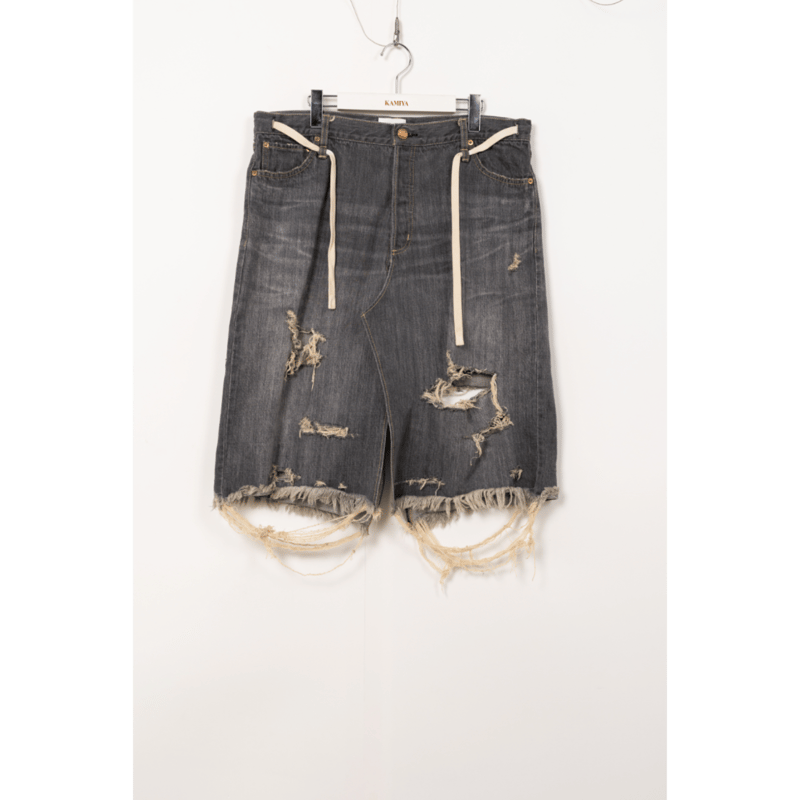 KAMIYA : DENIM WRAP SKIRT | BIRTH DAY