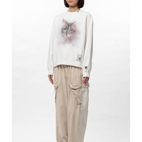 Maison MIHARA YASUHIRO : Cat Printed Sweatshirt