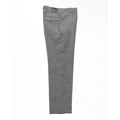 The Letters : WESTERN TROUSERS - WOOL LINEN HOUNDSTOOTH -