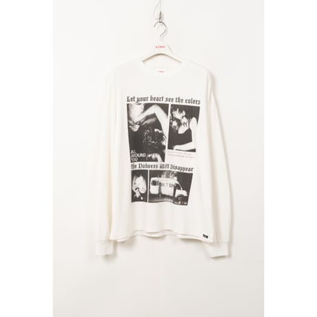 KAMIYA : “ALL AROUND YOU” L/S Tee T/C