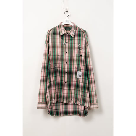 Maison MIHARA YASUHIRO : VINTAGE LIKE CHECK L/S SHIRTS