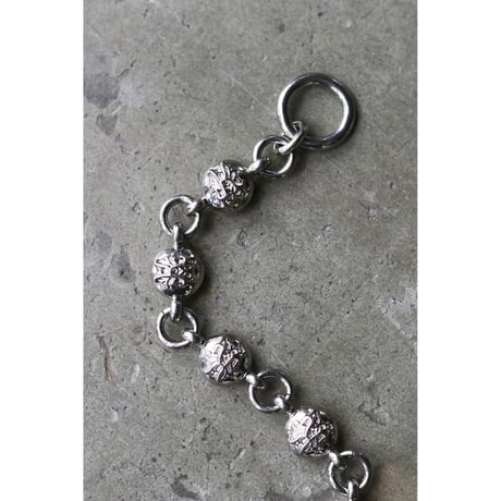 KAMIYA : "KMY" BALL CHAIN BRACELET