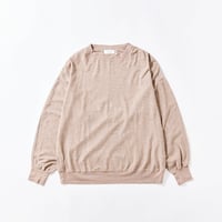 WELLDER : Organic Pile Crew Neck