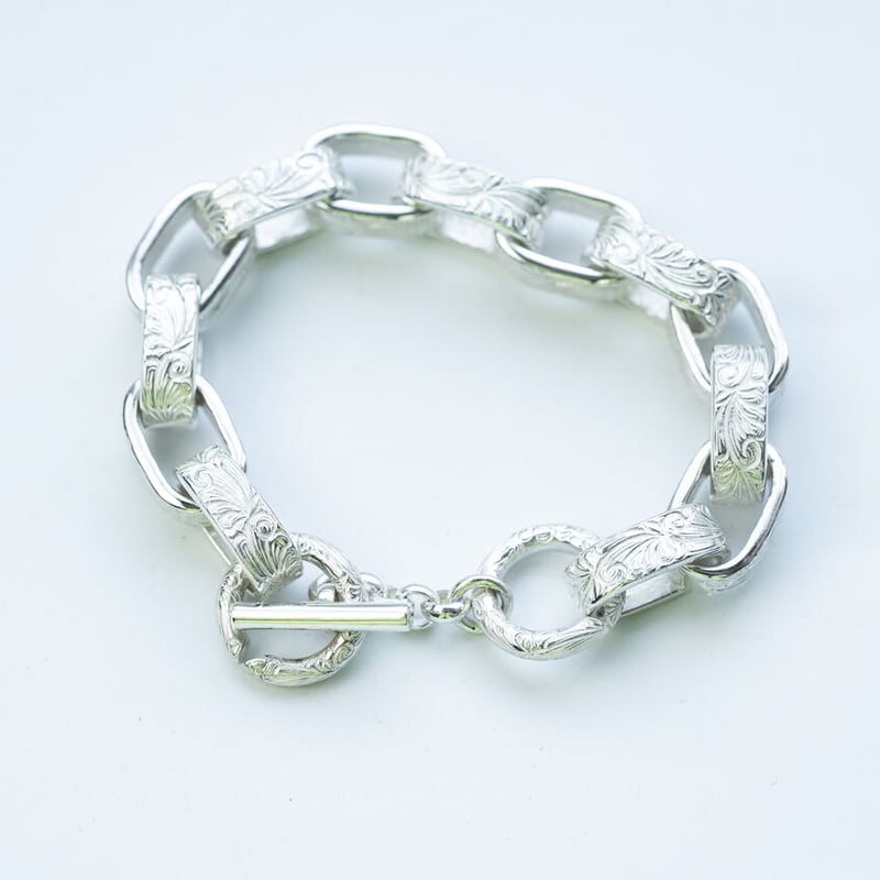 WAKAN SILVER SMITH : BN-079 Arabesque Hopi chai WAKAN SILVER SMITH : BN-079 Arabesque Hopi chai