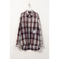 Maison MIHARA YASUHIRO : VINTAGE LIKE CHECK L/S SHIRTS