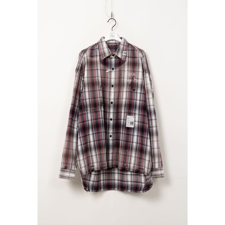 Maison MIHARA YASUHIRO : VINTAGE LIKE CHECK L/S SHIRTS