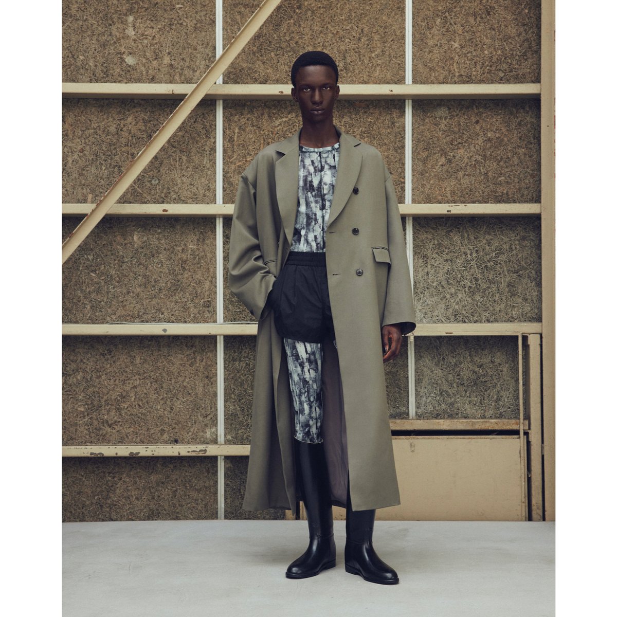 JUHA BELTED OVER COAT 見なし ユハ ロング コート 定価7.5万