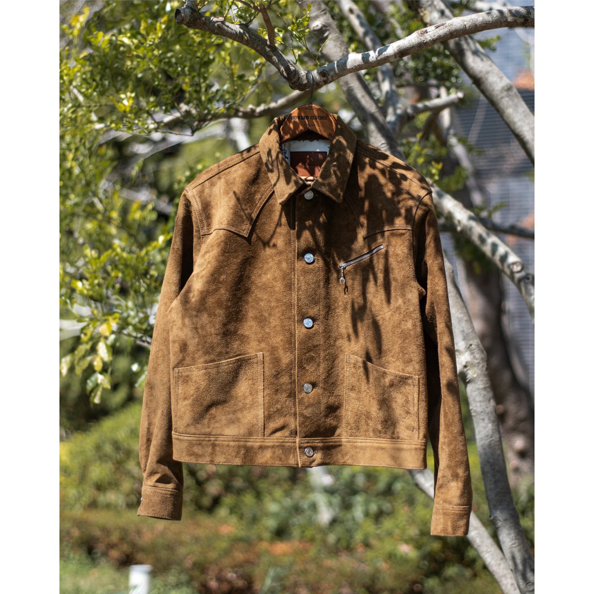 The letters ホースライディングコート S The Letters＞HORSE RIDING COAT -WOOL NYLON TWEED HERRINGBONE