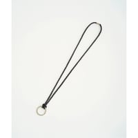 JUHA:BRAIDED LEATHER NECK RING