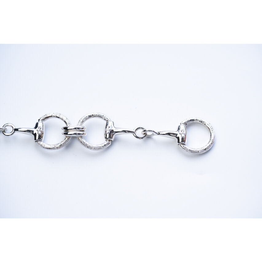 WAKAN SILVER SMITH : BN-080 Horse bit bracelet WAKAN SILVER SMITH : BN-080 Horse bit bracelet