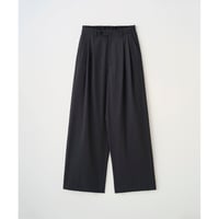 JUHA : 2TUCK WIDE PINSTRIPE PANTS