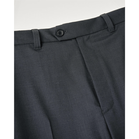 NAME. : WOOL CALM SKIN STRAIGHT TROUSERS  DELTA SHAPE