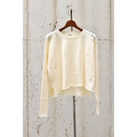 sulvam : Damage Short Knit