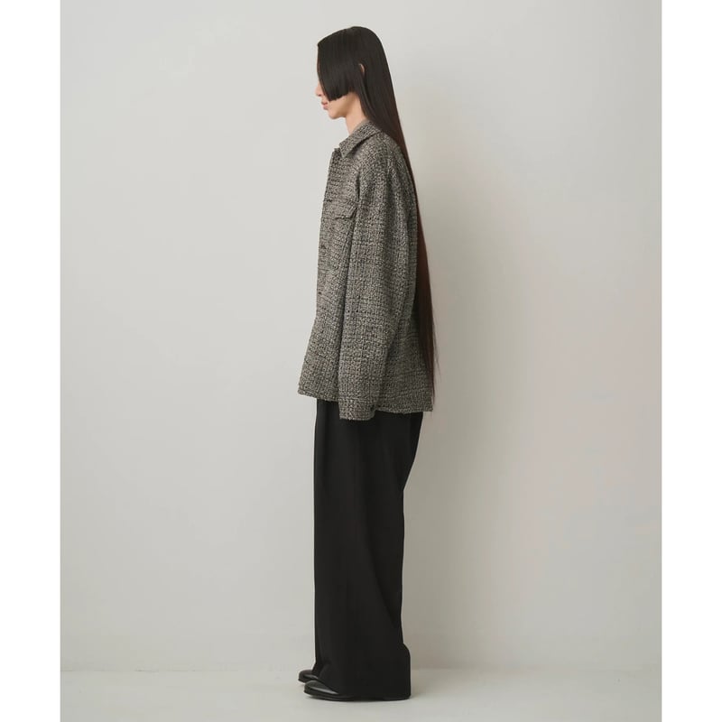 JUHA : FANCY TWEED SHIRT JACKET | BIRTH DAY