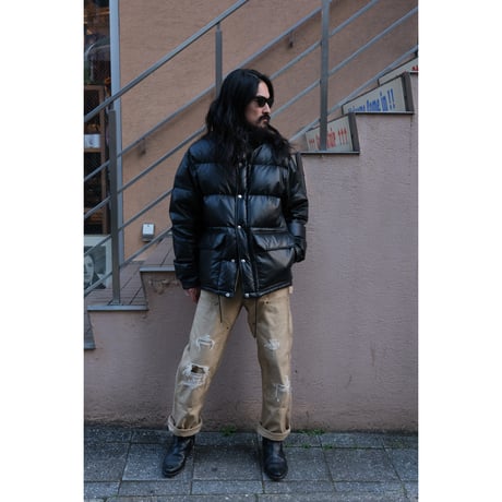 【予約デポジット】KAMIYA : BD Exclusive Leather Down Jacket