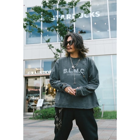 S.i.m : B.L.M.C LONG SLEEVE T-SHIRT