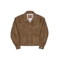 The Letters : COW BOY TRUCKER JACKET -HORSE SUEDE-