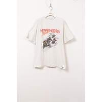 KAMIYA : ″Motorbike Messengers″ Distressed T-shirt