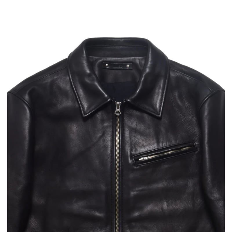 MINEDENIM : Leather Zipup JKT | BIRTH DAY