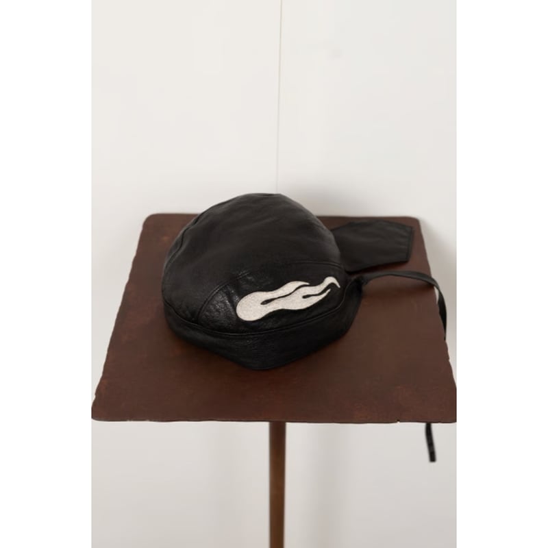 KAMIYA × CA4LA ：Leather Biker Head Wrap | BIRTH