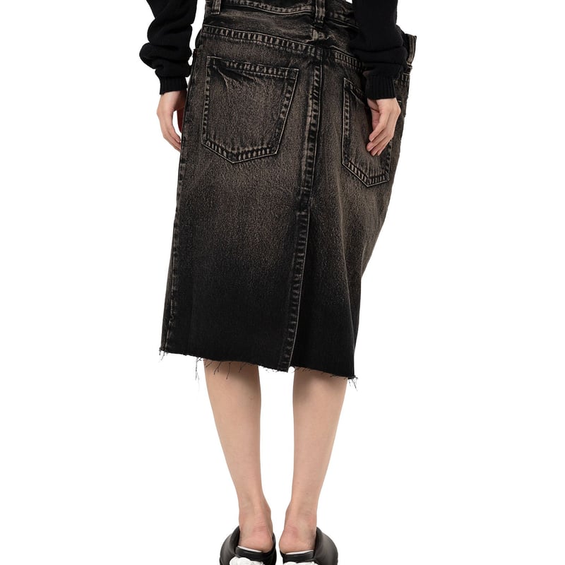 Maison MIHARAYASUHIRO/デニムレイヤードスカート Maison MIHARA YASUHIRO:Huge Layered Denim Skirt