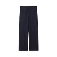 パンツ JOHN LAWRENCE SULLIVAN FOLDED TROUSERS WOOL GABARDINE FOLDED WIDE TROUSERS｜JOHN LAWRENCE SULLIVAN ジョン