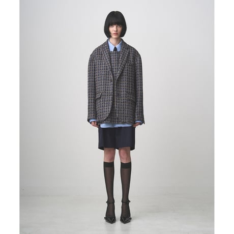 JUHA : SUMMER TWEED TAILORED JACKET
