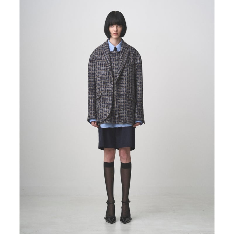 JUHA : SUMMER TWEED TAILORED JACKET | BIRTH DAY