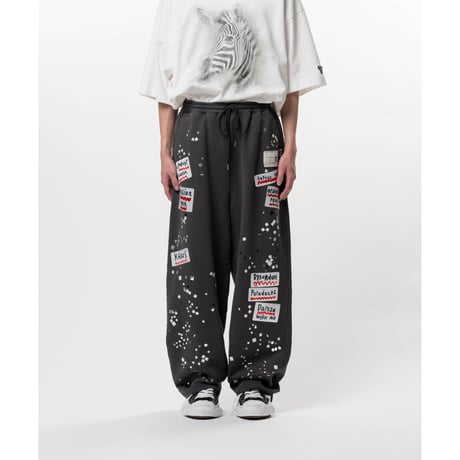 Maison MIHARA YASUHIRO : Embellished Sticker Sweat Pants