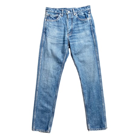 The Letters : 5POCKET TAPERED PANTS -USED WASHED DENIM-