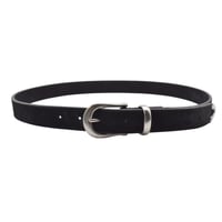 MINEDENIM : Thick Velour Western Belt